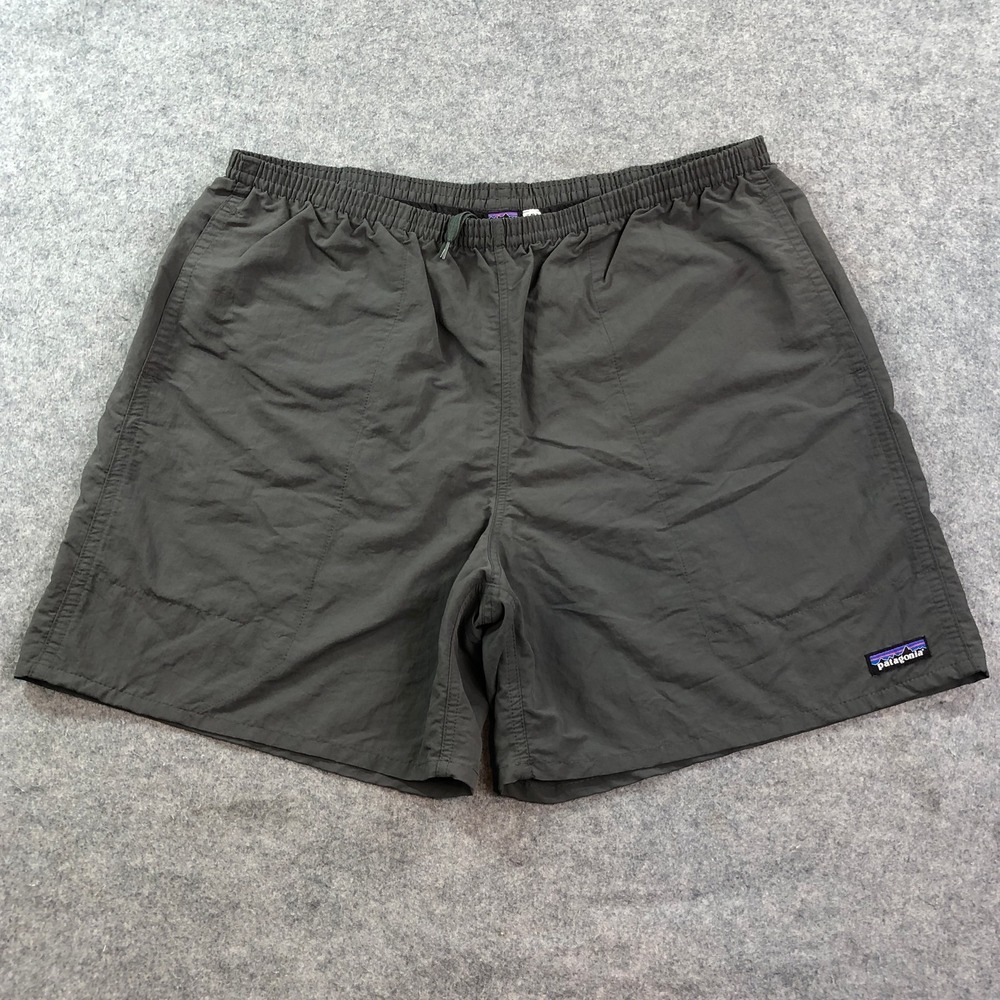 Patagonia Mens Baggies Shorts XXL Forge Grey NetPlus Nylon 7-Inch Inseam